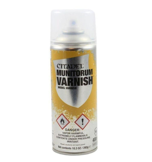 Warhammer 40,000 Munitorum Varnish Spray seidenmatt Deutsch