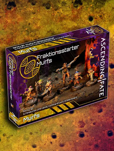 Murfs Fraktionsstarter Ascending Fate Freebooter Miniatures AFMU 01