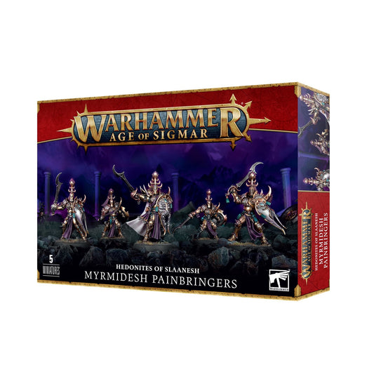 Hedonites of Slaanesh Myrmidesh Painbringers Warhammer Age of Sigmar Deutsch