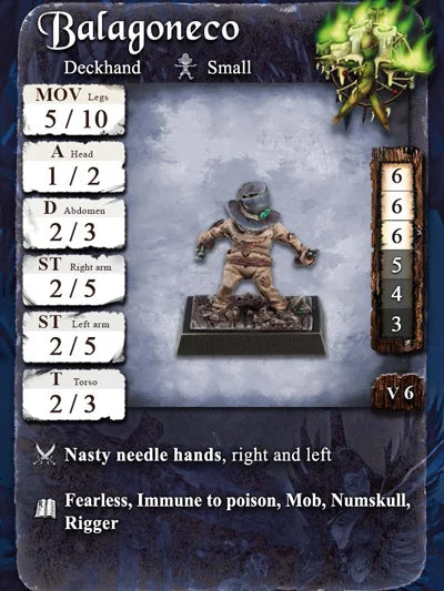 Freebooter Miniatures Calvario und 2 Balagonecos MYS 014