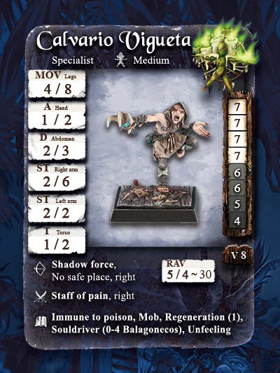 Freebooter Miniatures Calvario und 2 Balagonecos MYS 014
