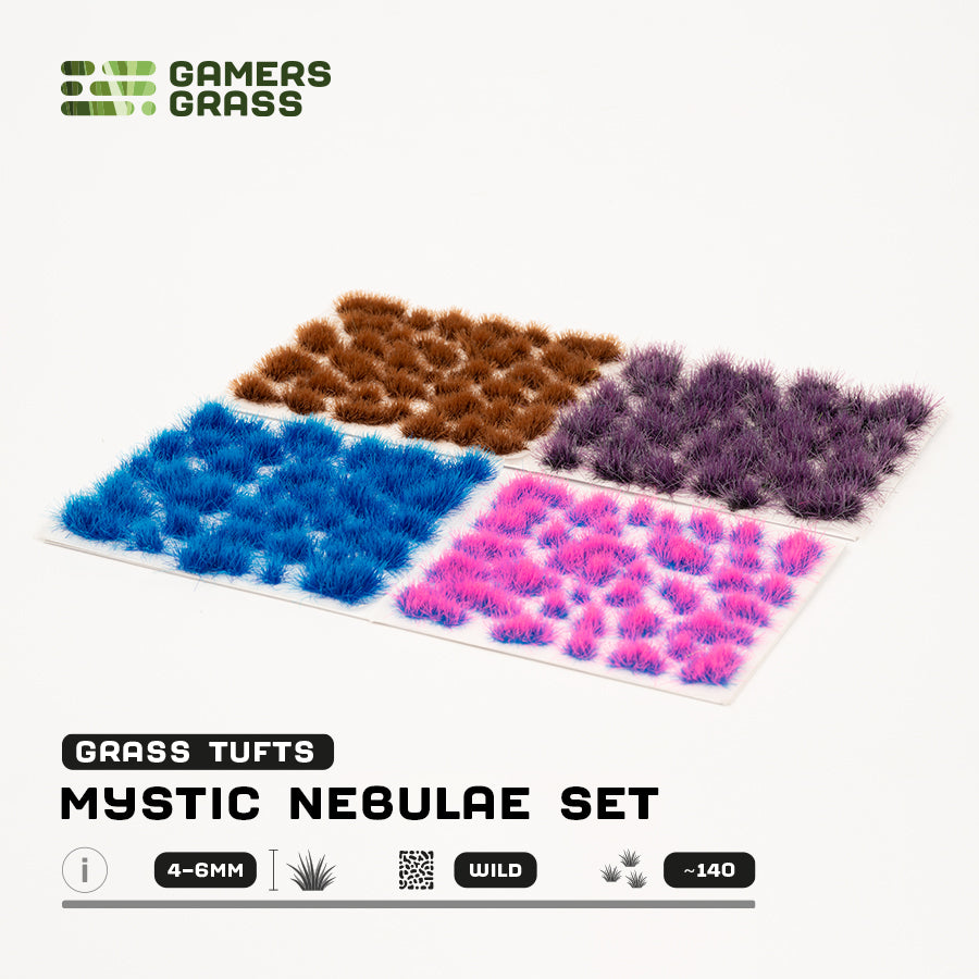 GamersGrass Mystic Nebulae Set Wild 4mm/6mm - Neu Basing Zubehör