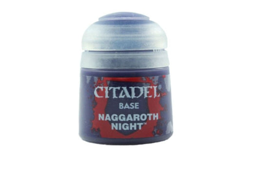 Citadel Base Farbe Naggaroth Night 12ml Warhammer