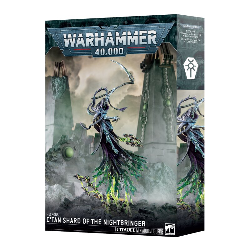 Warhammer 40K Necrons C'tan Shard of the Nightbringer – Xenos Monster Model