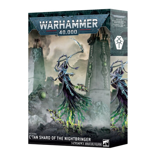 Warhammer 40K Necrons C'tan Shard of the Nightbringer – Xenos Monster Model