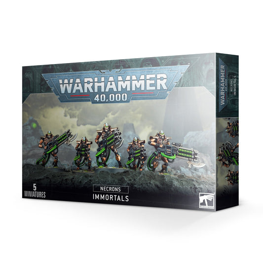 Necrons Immortals Deathmarks Bausatz Warhammer 40000 Deutsch
