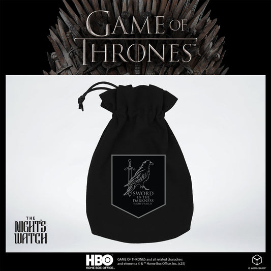 Game of Thrones. Night's Watch Dice Pouch.