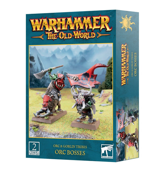 Miniatur der Orc and Goblin Tribes Orc-Bosses
