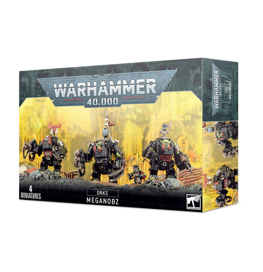 Warhammer 40.000 Ork Meganobz Bausatz Deutsch