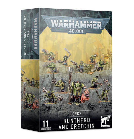 Ork Gretchin & Runtherd Bausatz Warhammer 40000 Deutsch