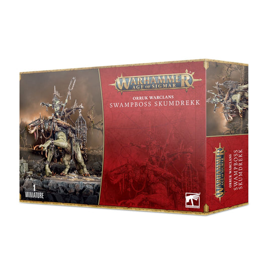 Sumpf­boss Skumdrekk Orruk Moorpirscha Warhammer Age of Sigmar Deutsch