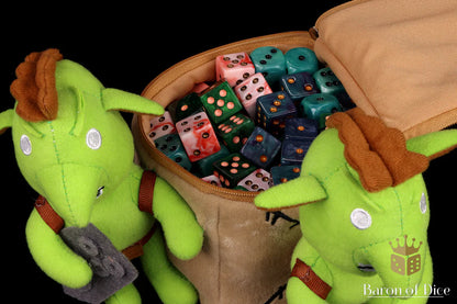 Baron of Dice Ork Teef Delivery – Plüschtier für Hobby Space