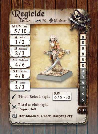 Freebooter Miniatures Regicide PIR 014