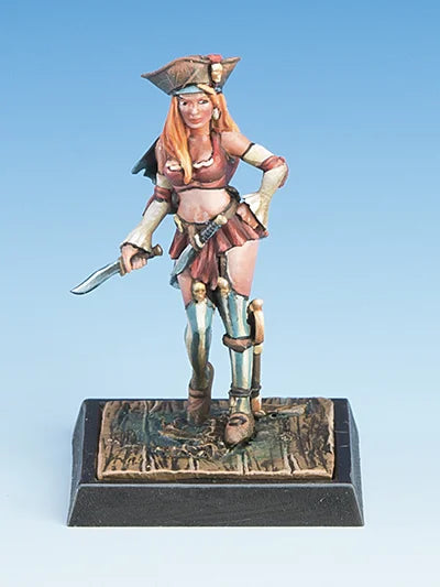 Freebooter Miniatures Miss Monkeypenny & Affen Neu PIR 038