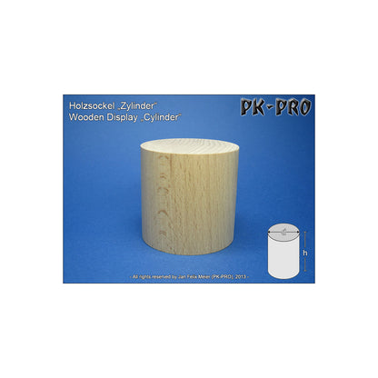 PK-PRO Holzsockel Zylinder 30 x 30 mm
