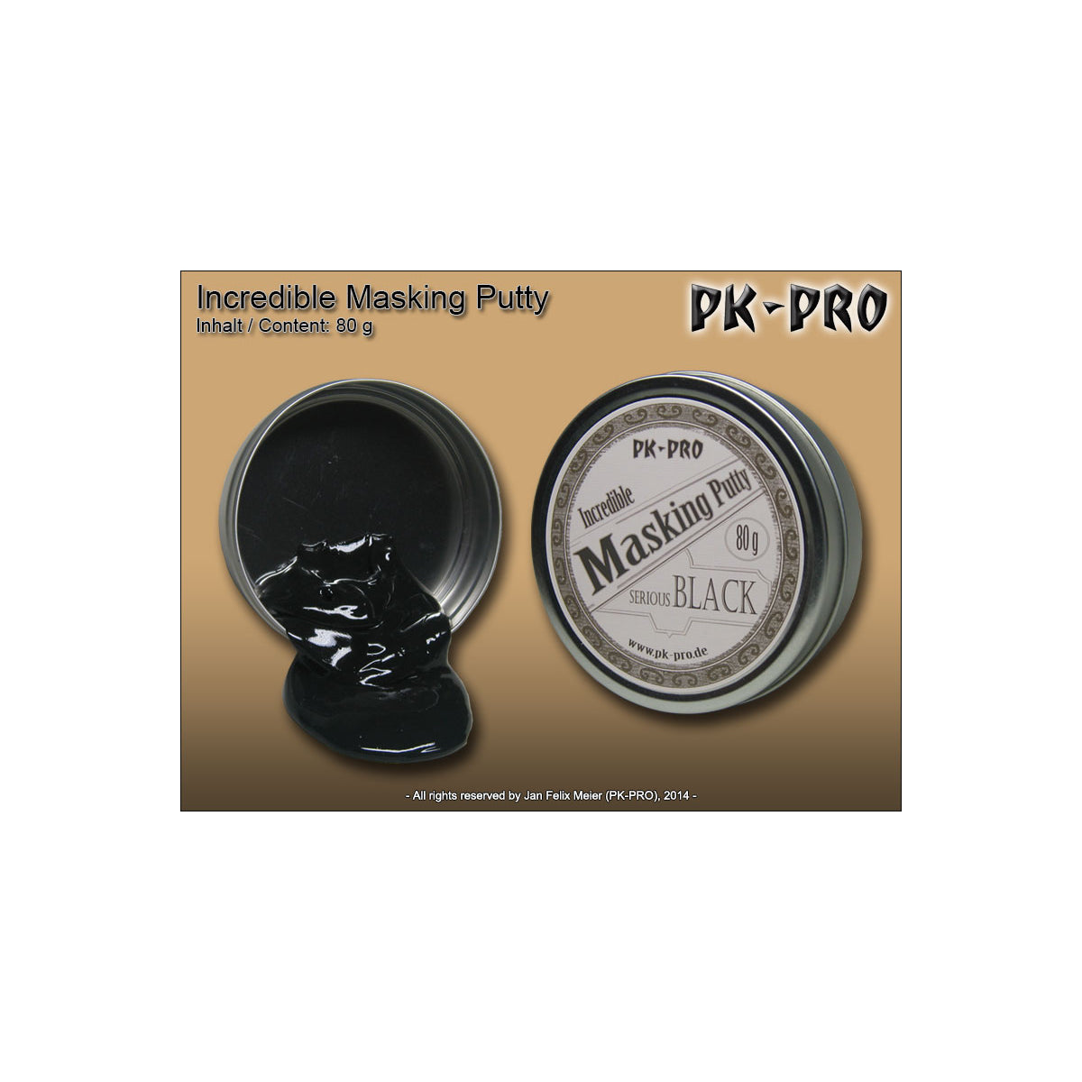 PK-PRO Incredible Masking Putty - 80 g