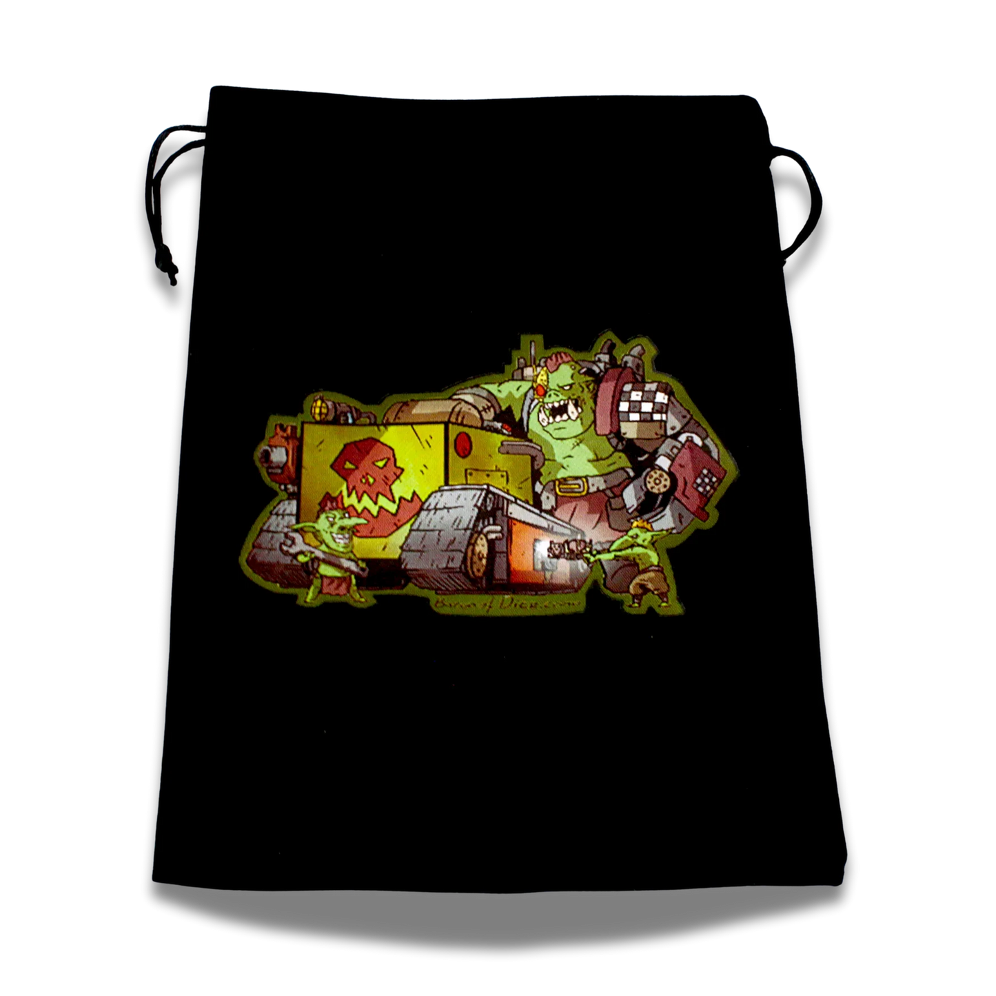 Baron of Dice Orc Tank – Premium-Beutel für Sci-Fi Wargaming