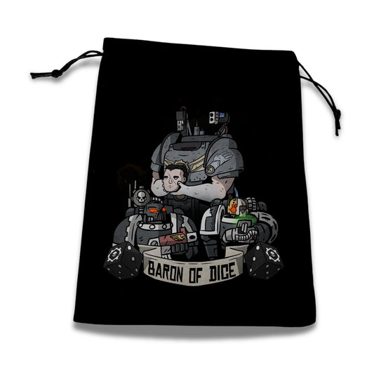 Baron of Dice Man & Machine – Premium-Beutel für Sci-Fi Wargaming