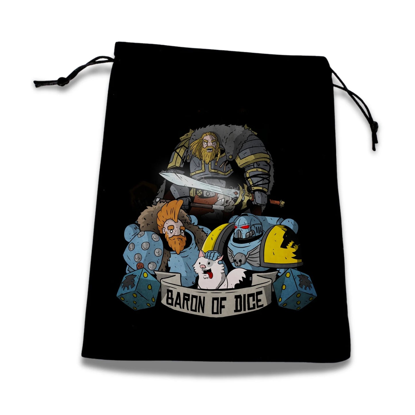 Baron of Dice Wolf Pack – Premium-Beutel für Sci-Fi Wargaming