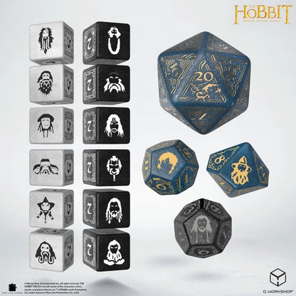 Q Workshop – The Hobbit: TCG Dice Set Aether Vale (16 Würfel)