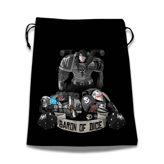 Baron of Dice Ravens – Premium-Beutel für Sci-Fi Wargaming