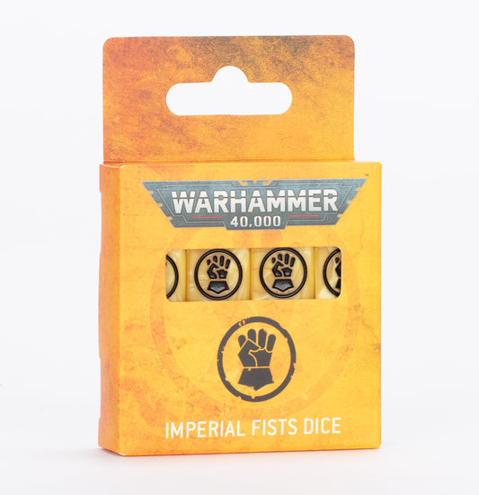 WARHAMMER 40K: IMPERIAL FISTS DICE (55-64)
