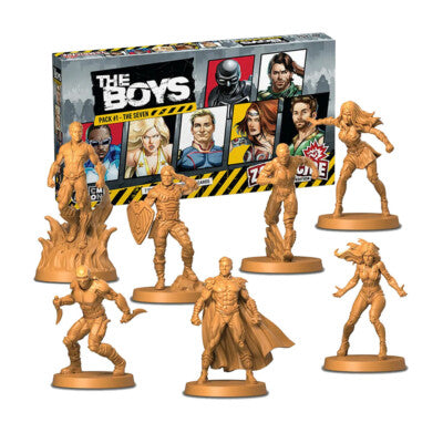 CMON Zombicide: 2nd Edition - The Boys Pack #1: The Seven Englisch