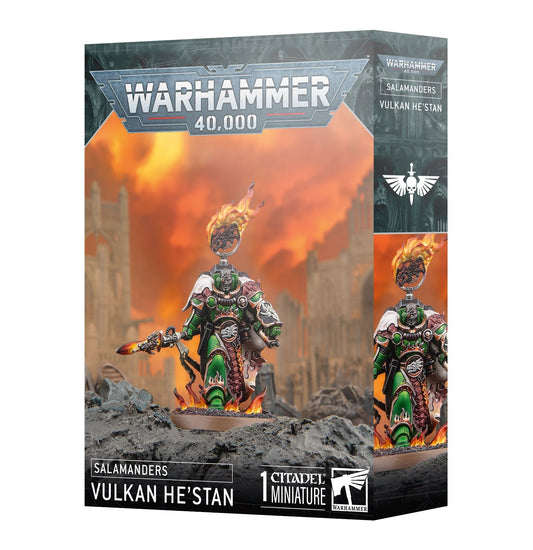 Vulkan He'stan Salamanders Miniature Warhammer 40000 Deutsch