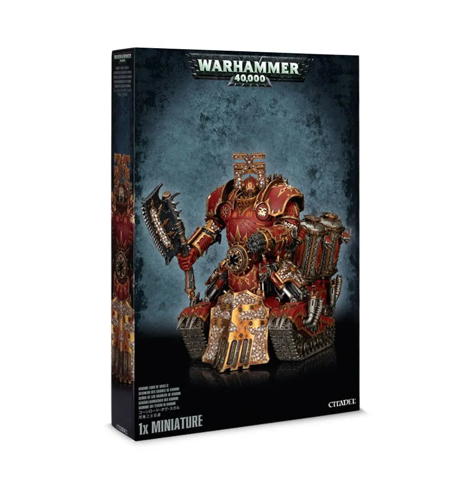 Warhammer 40,000 Chaos Space Marines: Khorne Lord of Skulls Schädelherrscher