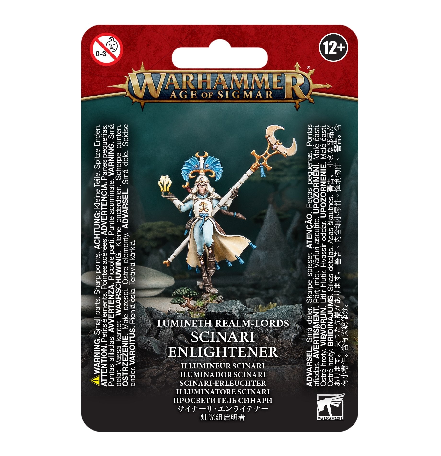 Miniatur des Scinari-Erleuchters aus Lumineth Realm-Lords