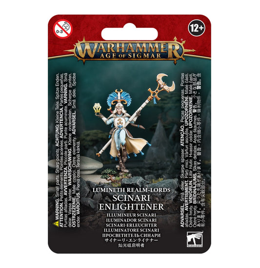 Miniatur des Scinari-Erleuchters aus Lumineth Realm-Lords