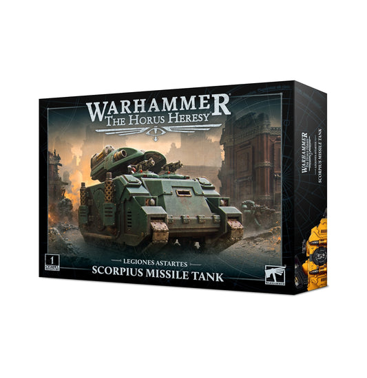 Miniatur des Scorpius-Missile-Tanks aus Warhammer