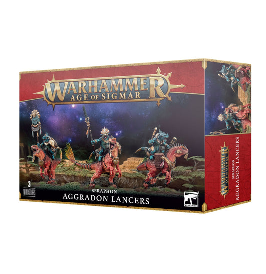 Aggradon Lanzenreiter Seraphon Age of Sigmar Bausatz Deutsch