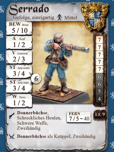 Freebooter Miniatures Serrado Neu IMP 043