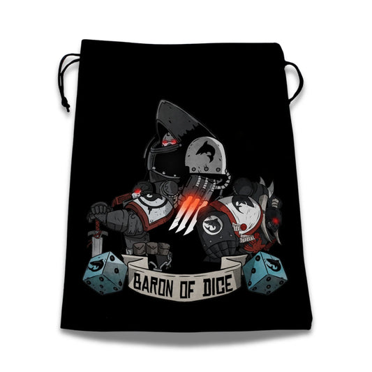 Baron of Dice Space Sharks – Premium-Beutel für Sci-Fi Wargaming