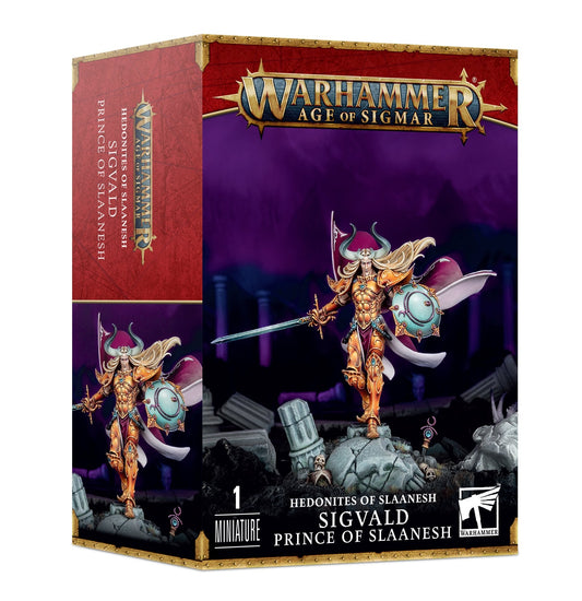 Sigvald Prinz des Slaanesh Gebundene Ausgabe Deutsch Warhammer Age of Sigmar