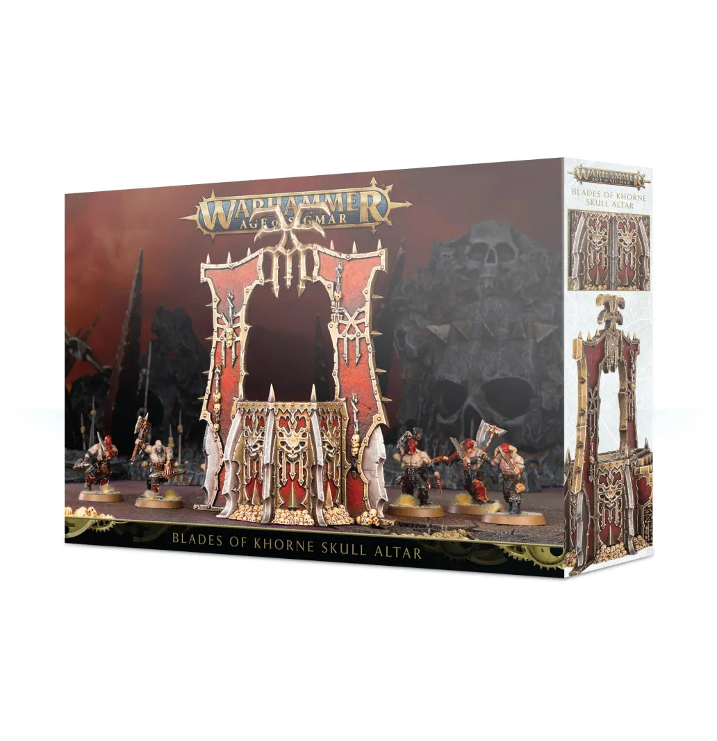 Skull Altar 99120201083 – Warhammer Age of Sigmar Khorne Skull Altar Terrain Object