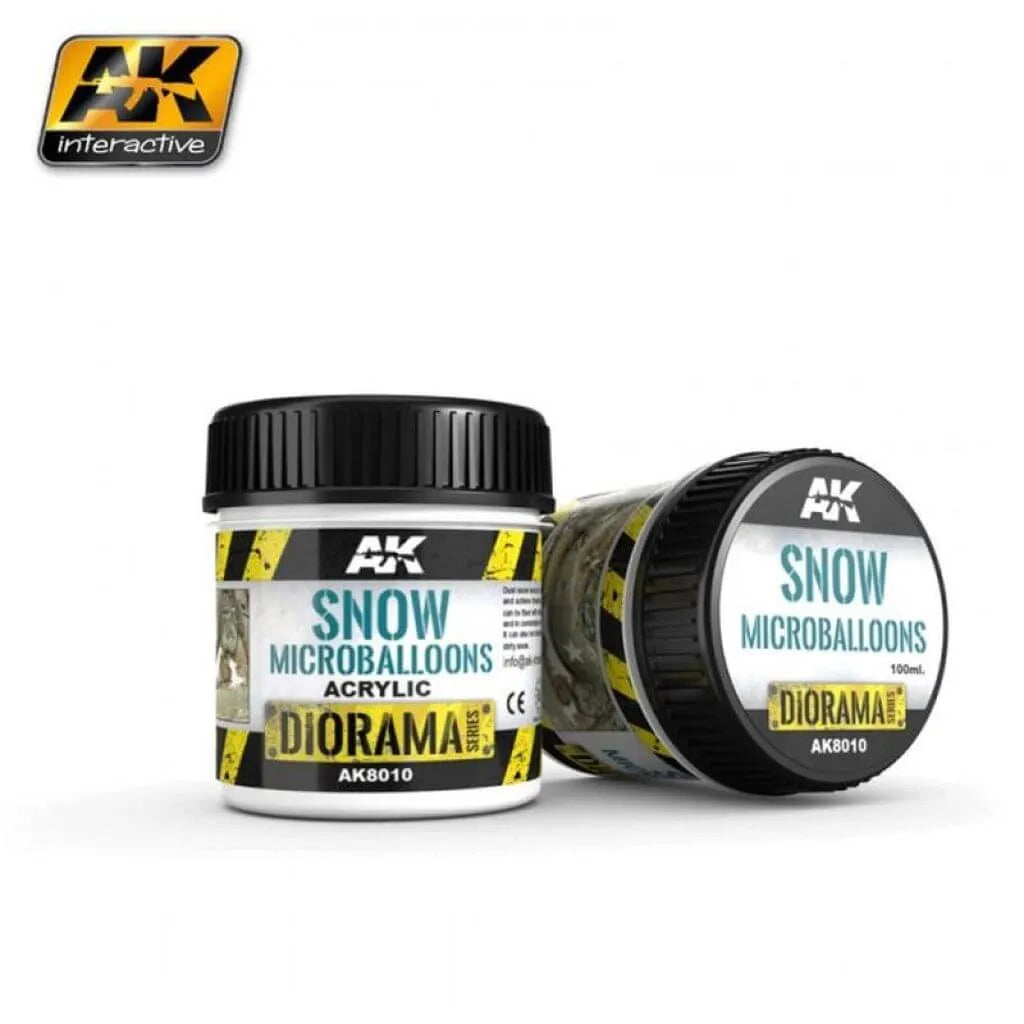AK Interactive Snow Microballoons Schnee-Effekt 100 ml