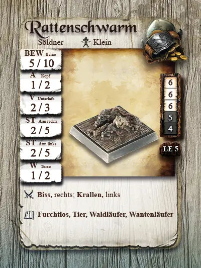 Freebooter Miniatures Rattenschwärme Neu SOL 010