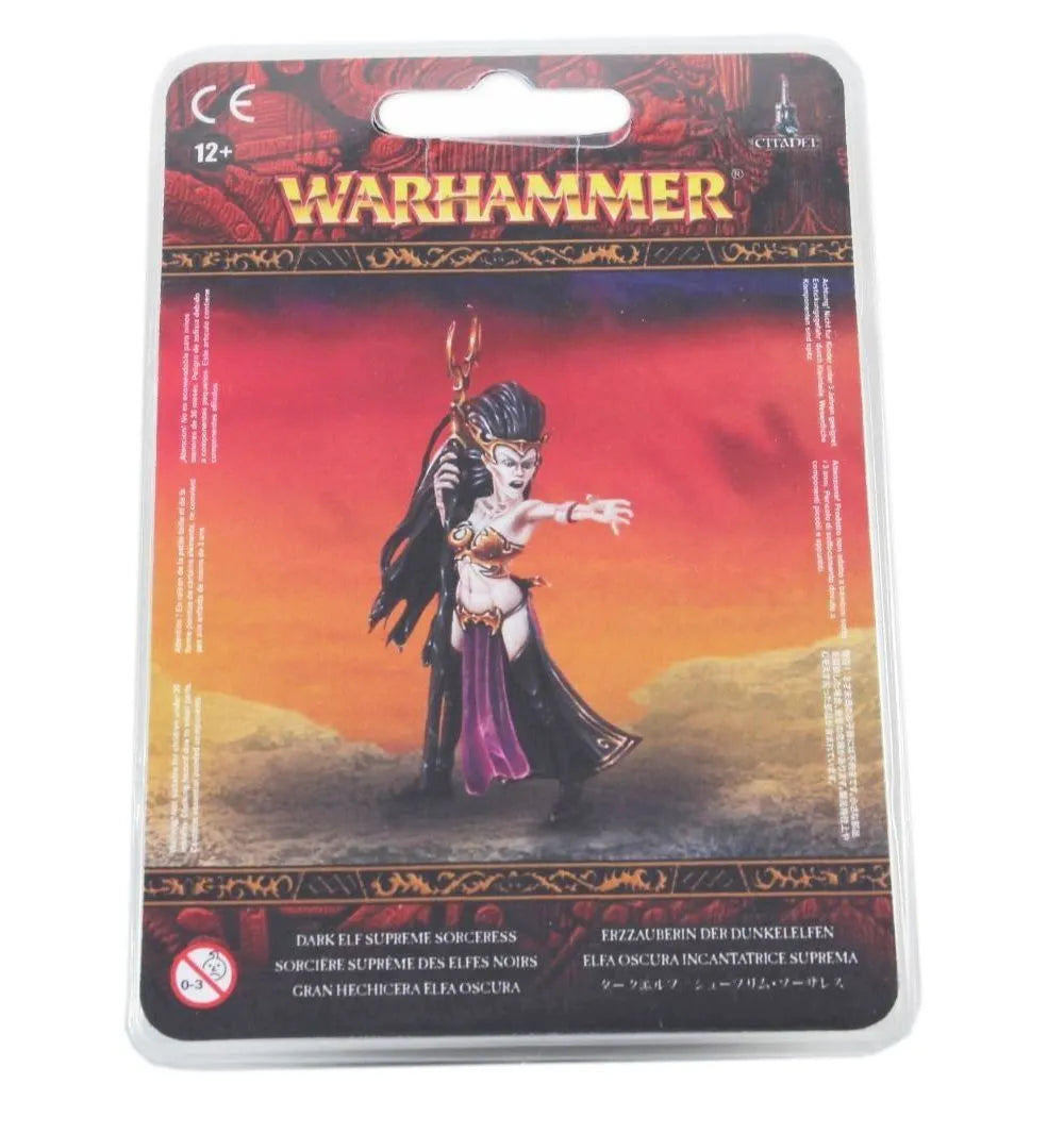 Erzzauberin Dunkelelfen Miniatur Neu Old World Age of Sigmar