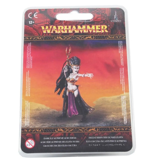 Erzzauberin Dunkelelfen Miniatur Neu Old World Age of Sigmar