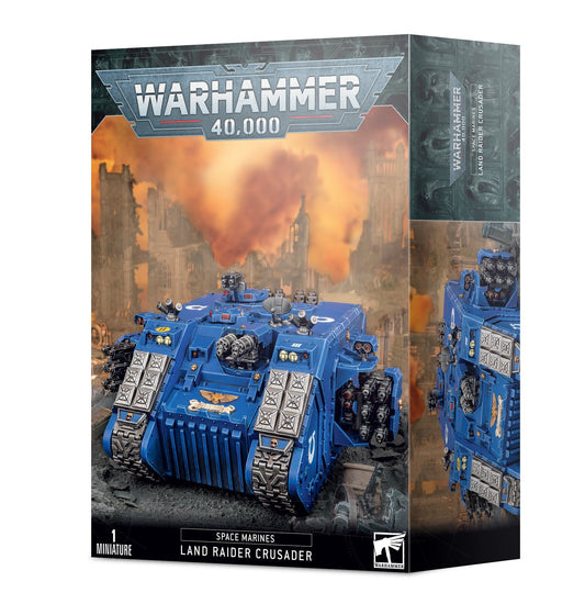 Space Marine Land Raider Crusader Bausatz Warhammer 40000 Deutsch