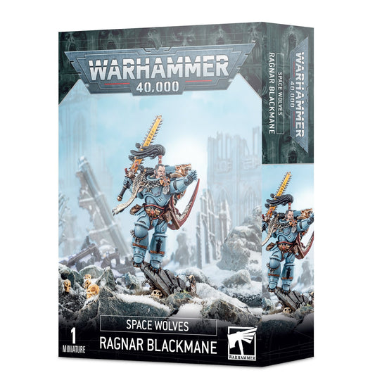 Ragnar Schwarzmähne Miniatur aus Space Wolves für Warhammer 40k