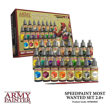 The Army Painter Speedpaint Most Wanted Set 2.0 | Neu Paintset Farbe