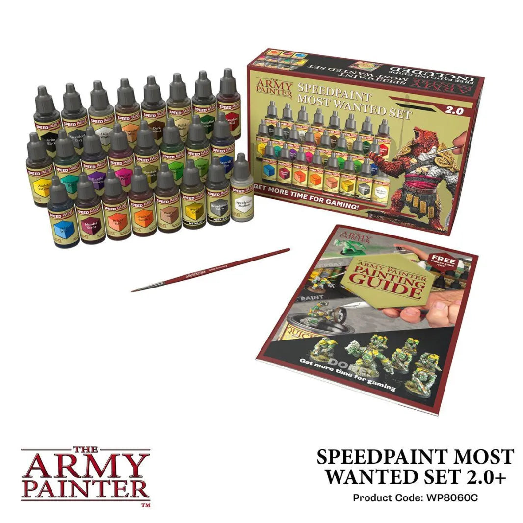 The Army Painter Speedpaint Most Wanted Set 2.0 | Neu Paintset Farbe