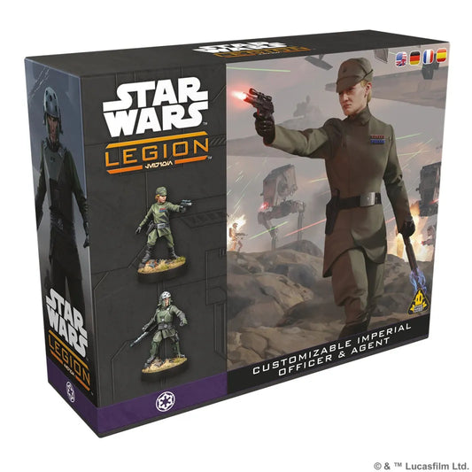 Star Wars: Legion - Customizable Imperial Officer & Agent mehrsprachig