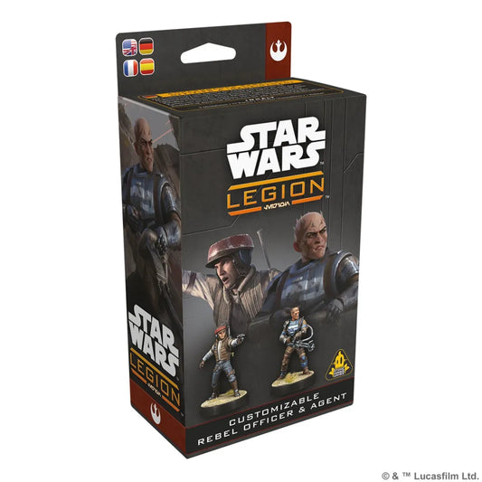 Star Wars: Legion - Customizable Rebel Officer & Agent mehrsprachig