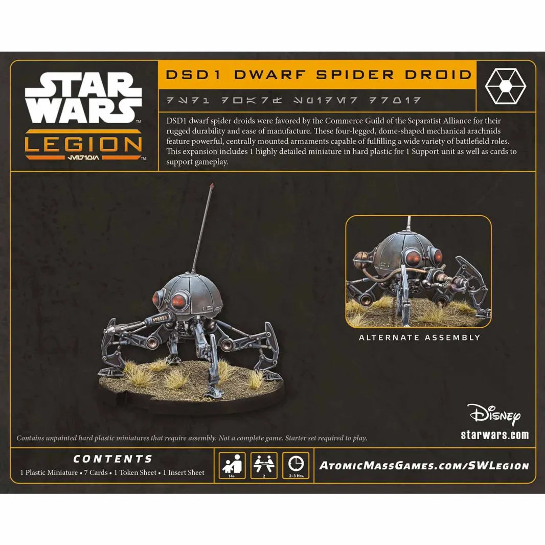 Star Wars: Legion - Dwarf Spider Droid mehrsprachig