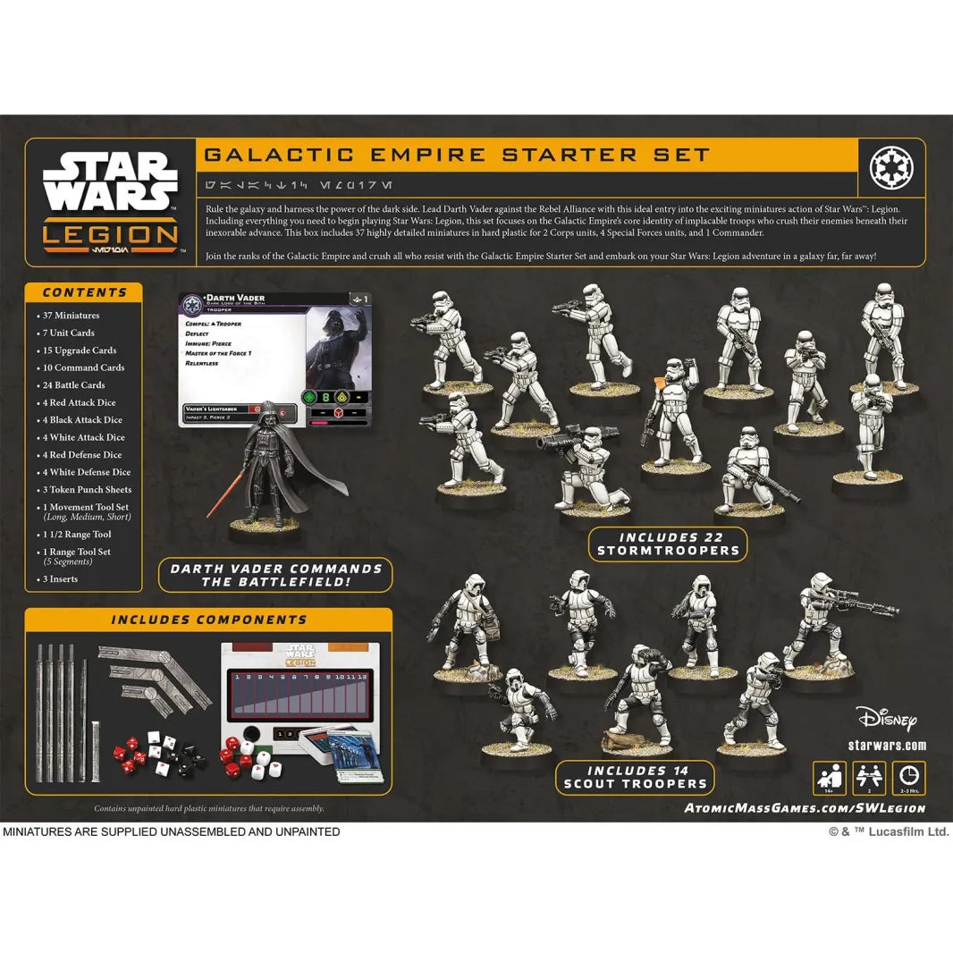 Star Wars: Legion - Galactic Empire Starter-Set mehrsprachig