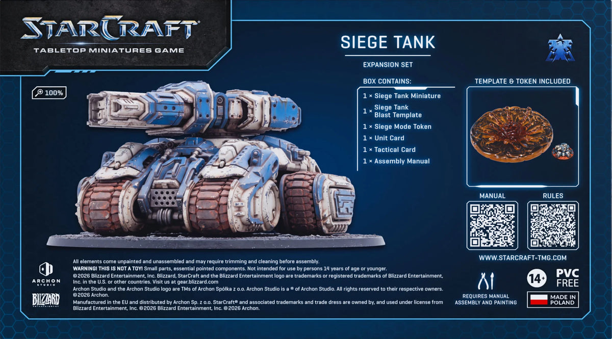 StarCraft® Siege Tank
